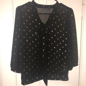The Limited black blouse